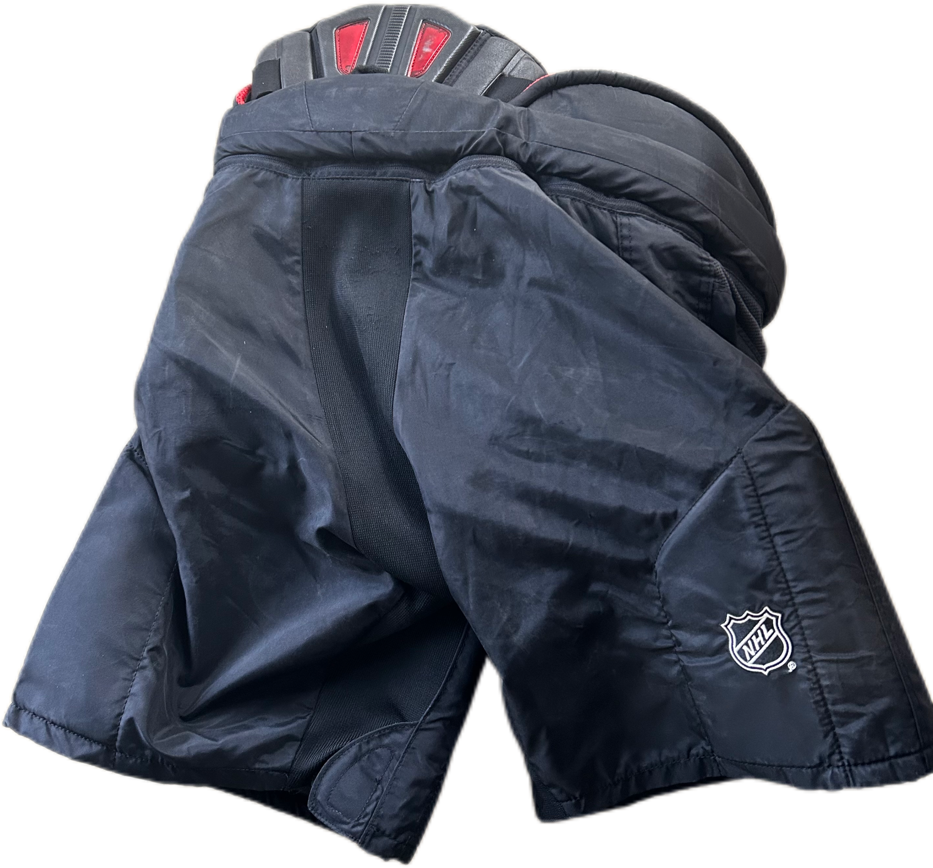CCM HP45 - Pantalon de hockey Pro Stock d'occasion de la LNH - Bruins de Boston (noir)